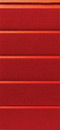 Panneaux portes de garage sectionnelles Rouge RAL 3000 - RIB - Stucco